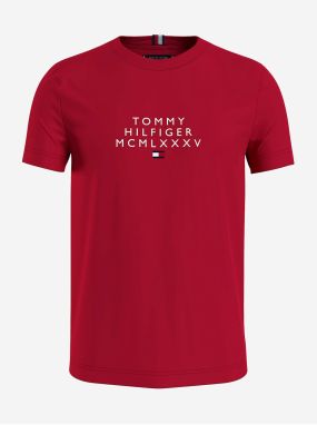 Červené pánske tričko Tommy Hilfiger