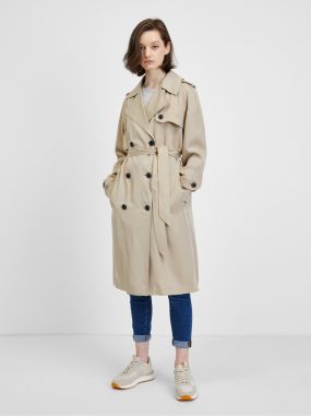 Béžový dámský trenčkot Tommy Hilfiger