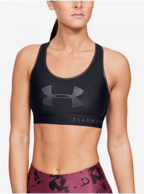 Podprsenka Under Armour Armour Mid Keyhole Graphic-BLK