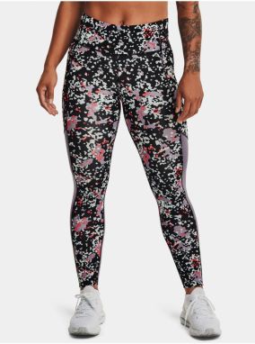 Čierne dámske vzorované legíny Under Armour