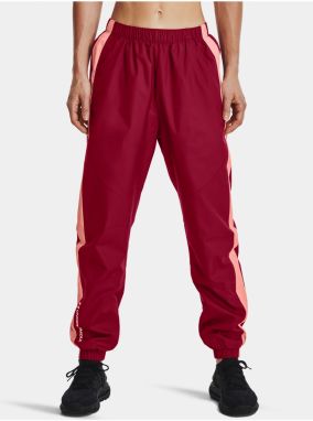 Nohavice Under Armour UA Rush Woven Pant -PNK