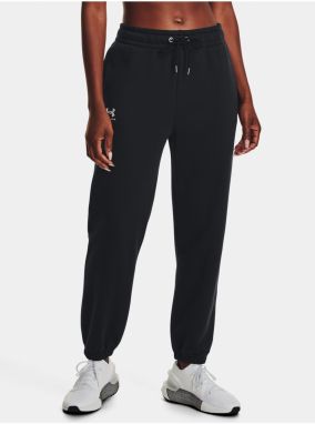 Čierne dámske tepláky Under Armour Essential Fleece Joggers