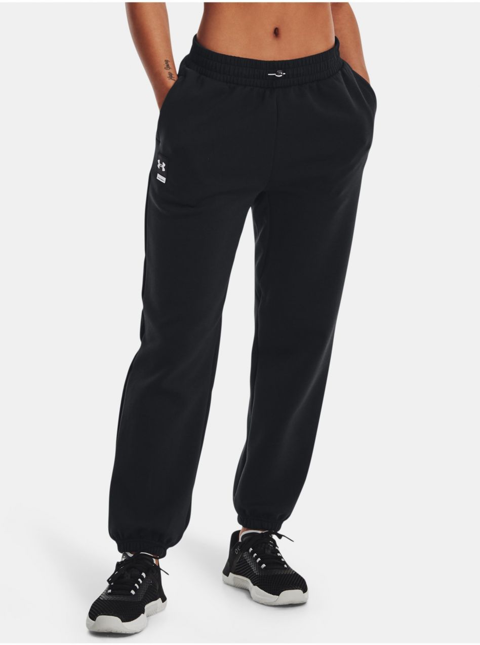 Čierne dámske tepláky Under Armour Summit Knit Pant