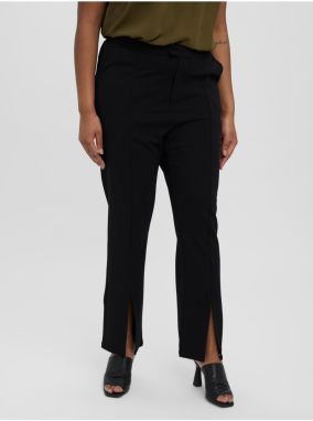 Čierne dámske nohavice VERO MODA CURVE Trea