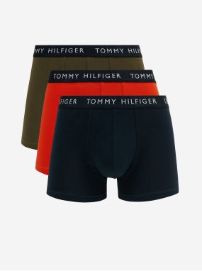 Boxerky pre mužov Tommy Hilfiger Underwear - tmavomodrá, oranžová, kaki