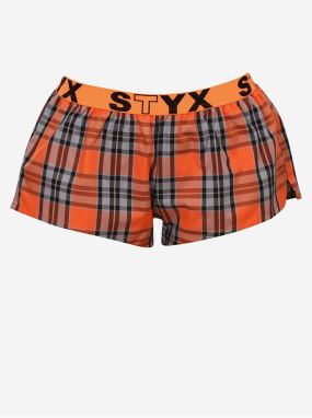 Pyžamká pre ženy STYX - oranžová, sivá, čierna