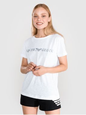 Pyžamá pre ženy Emporio Armani - biela