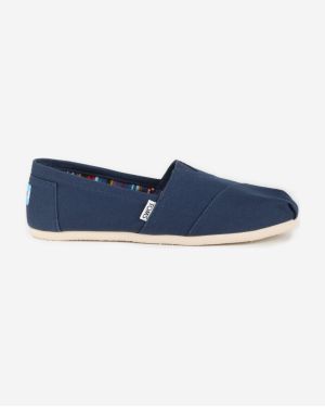 Espadrilky, slip on pre ženy TOMS - modrá