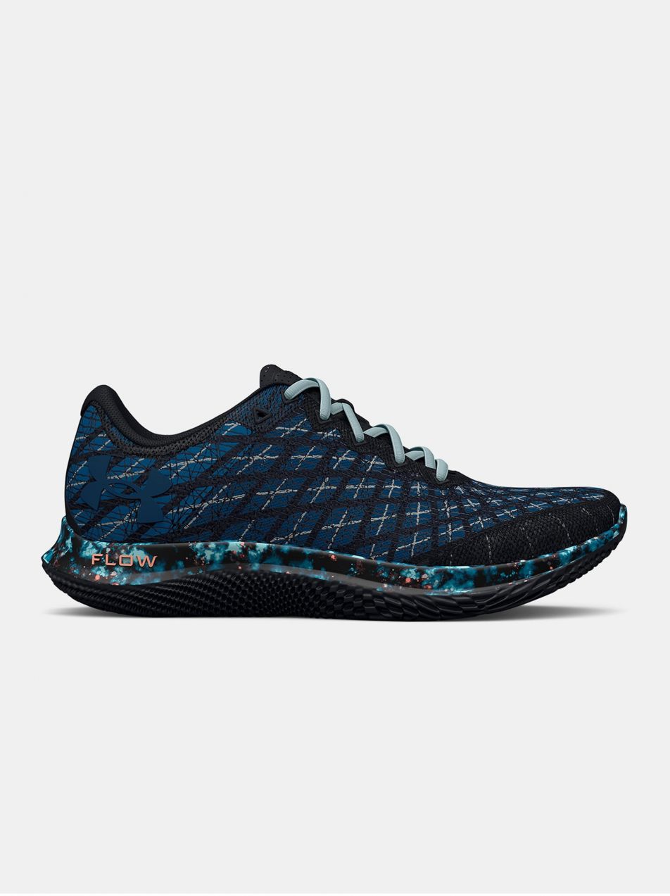 Modro-čierne dámske tenisky Under Armour UA W FLOW Velociti Wind2 DSD