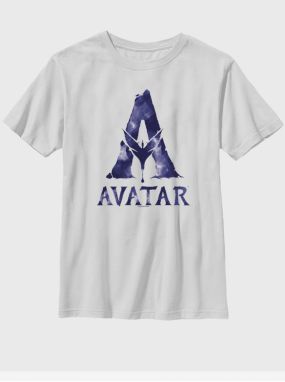 Biele detské tričko Twentieth Century Fox Avatar A Logo