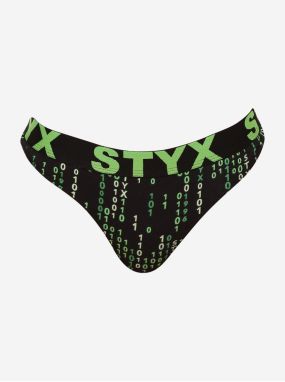 Nohavičky pre ženy STYX - zelená, čierna