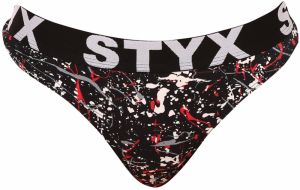 Nohavičky pre ženy STYX - čierna, biela, červená