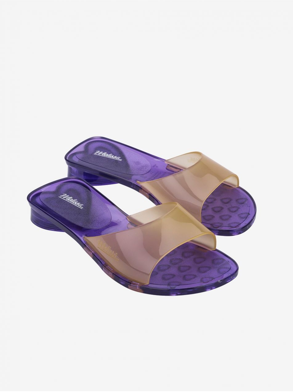Papuče, žabky pre ženy Melissa - fialová, béžová