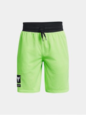 Šortky Under Armour UA Project Rock Knit Shorts - zelená