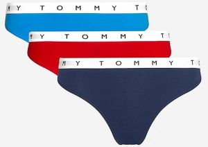 Nohavičky pre ženy Tommy Hilfiger Underwear - tmavomodrá, modrá, červená