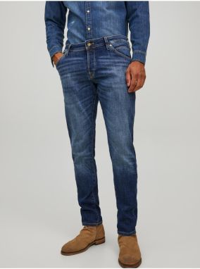 Slim fit pre mužov Jack & Jones - modrá