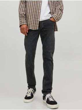 Slim fit pre mužov Jack & Jones - čierna