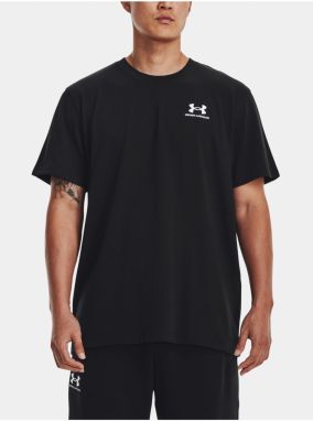 Čierne pánske športové tričko Under Armour Heavy Weight