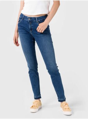 Slim fit pre ženy Replay - modrá