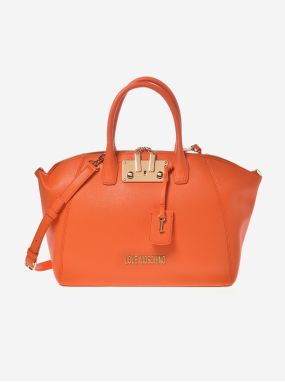 Oranžová dámska kabelka Love Moschino