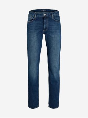 Slim fit pre mužov Jack & Jones - tmavomodrá