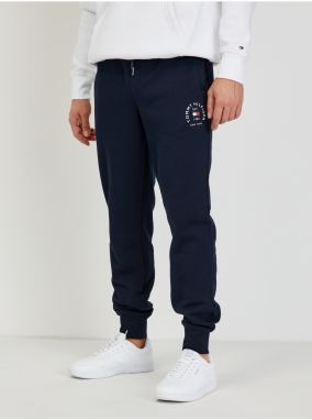 Tepláky pre mužov Tommy Hilfiger - tmavomodrá