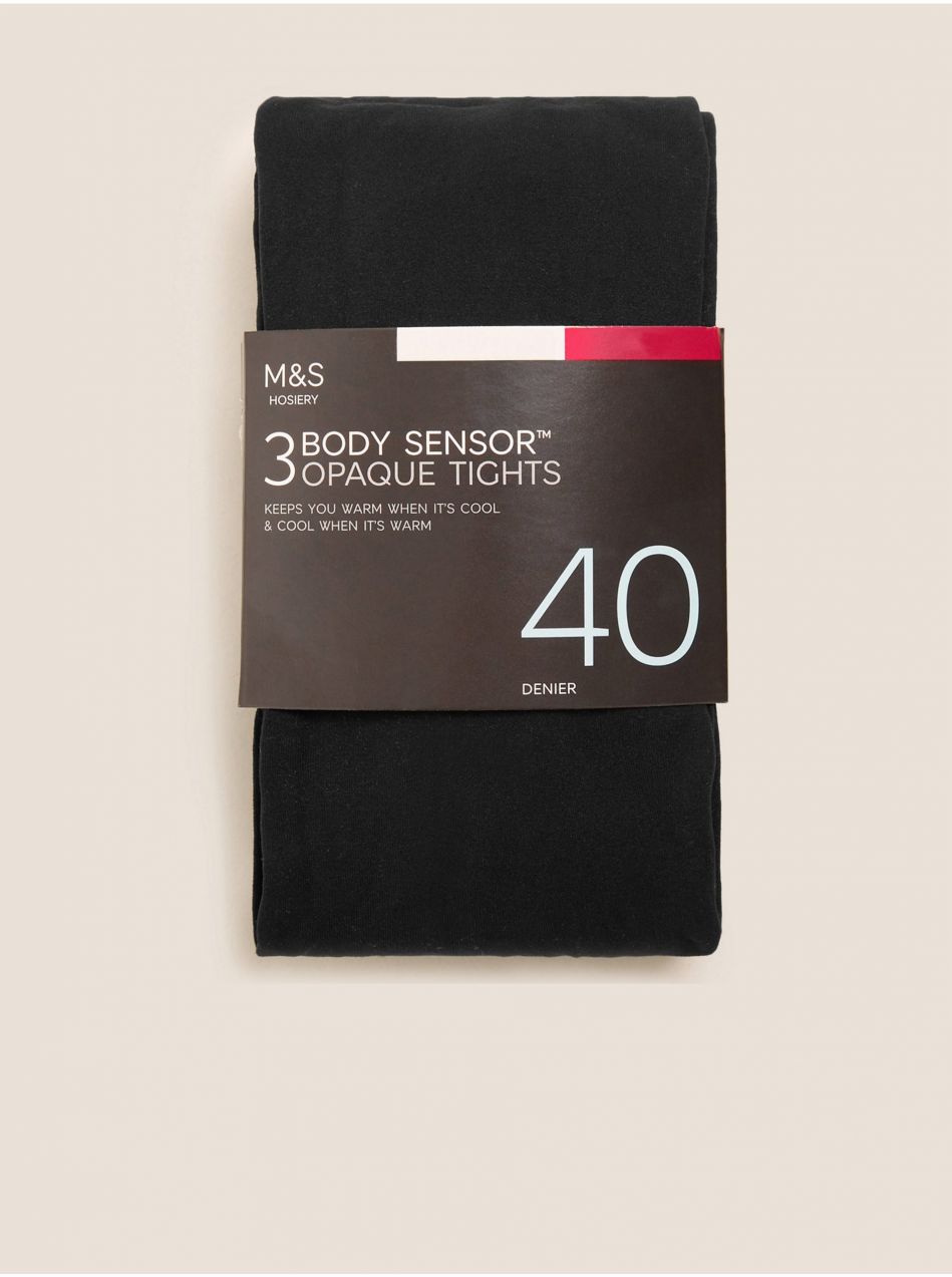 Pančuchy a pančucháče pre ženy Marks & Spencer - čierna
