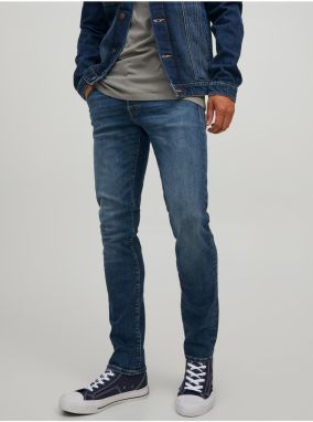 Slim fit pre mužov Jack & Jones - modrá