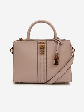 Staroružová dámska kabelka Guess Ginevra Elite Society Satchel