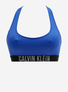 Tmavomodrý dámsky horný diel plaviek Calvin Klein Underwear