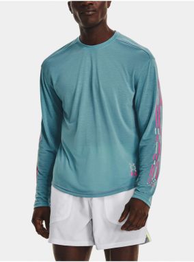 Tričko Under Armour UA RUN ANYWHERE BREEZE LS -BLU