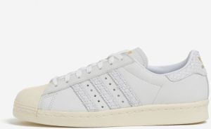Krémové dámske kožené tenisky adidas Originals Superstar