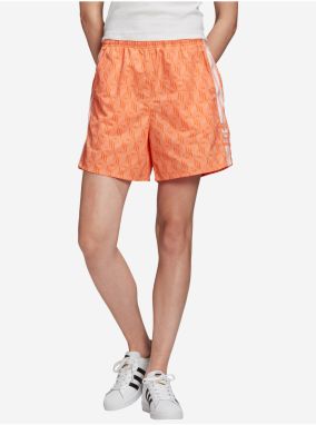 Kraťasy pre ženy adidas Originals - oranžová