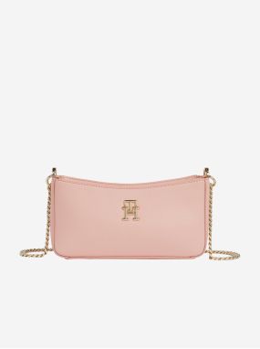 Ružová dámska crossbody kabelka Tommy Hilfiger