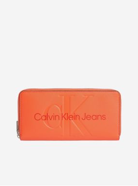 Peňaženky pre ženy Calvin Klein Jeans - oranžová