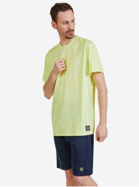 Neónovo-zelené pánske tričko SAM 73 Eugene