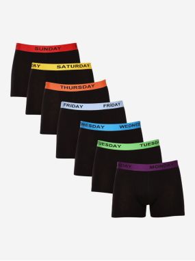 Boxerky pre mužov Nedeto  - čierna, fialová, zelená, modrá, oranžová, žltá, červená