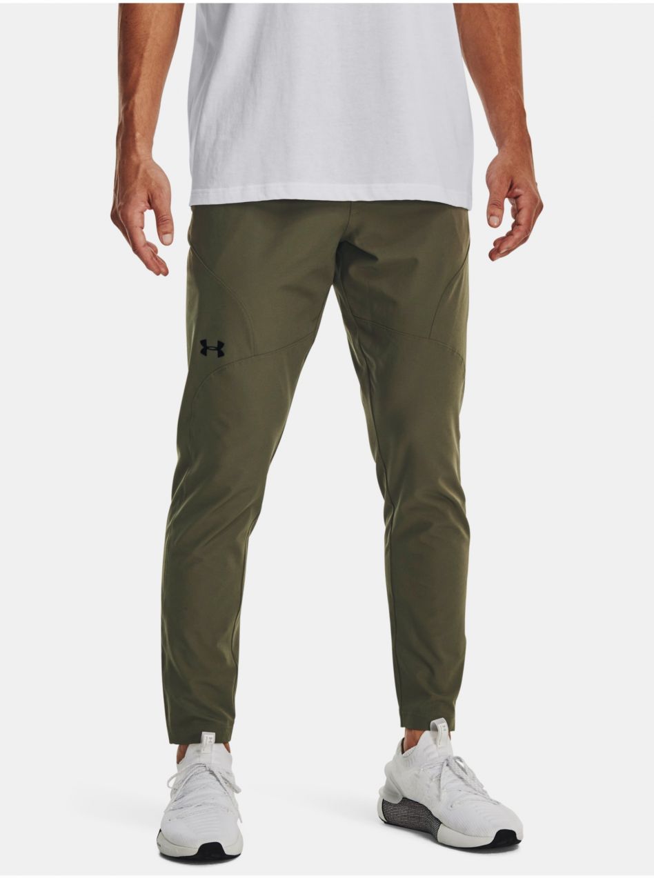 Nohavice a kraťasy pre mužov Under Armour - zelená