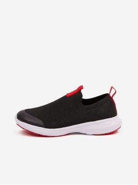 Čierne detské slip on tenisky Reima Bouncing