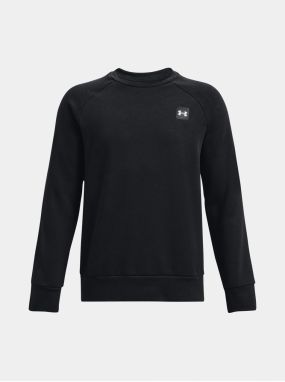 Čierna chlapčenská mikina Under Armour UA Rival Fleece Crew