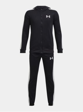 Súprava Under Armour UA Knit Hooded Track Suit-BLK