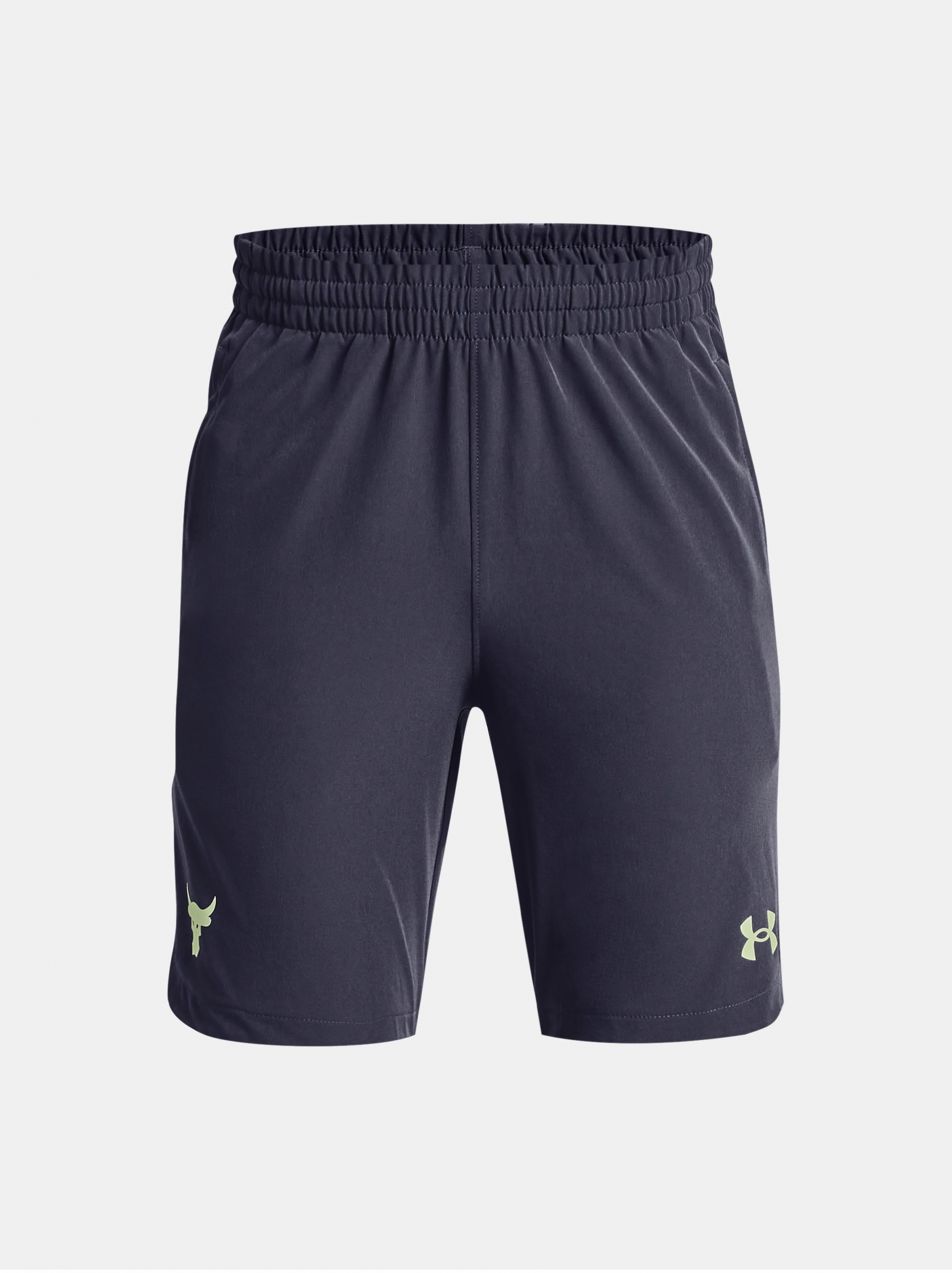 Tmavošedé šortky Under Armour UA Pjt Rock Woven Shorts