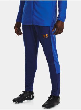 Modré pánske športové tepláky Under Armour Challenger Training Pant