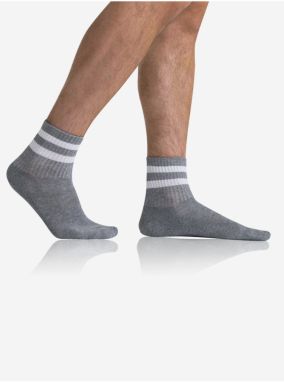 Šedé unisex ponožky Bellinda ANKLE SOCKS