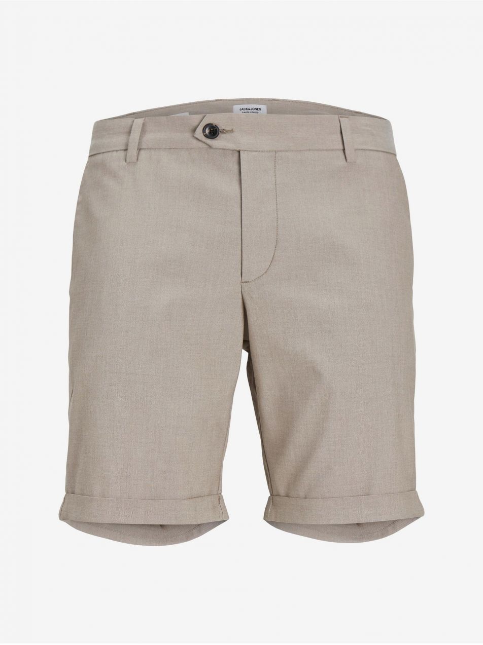 Béžové pánske kraťasy Jack & Jones Connor