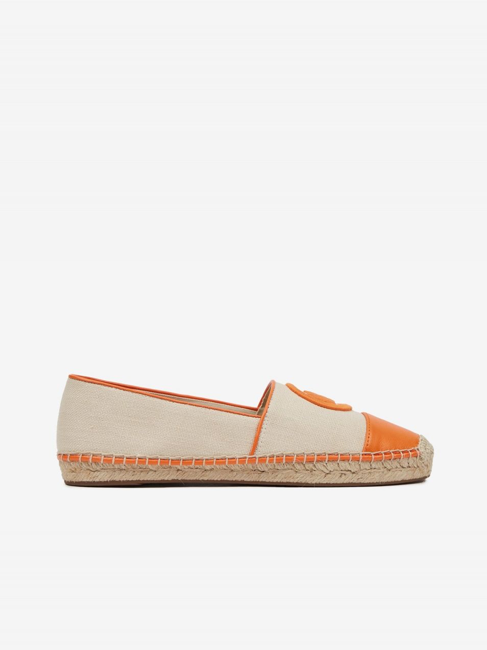 Oranžovo-béžové dámske espadrilky Michael Kors Kendrick