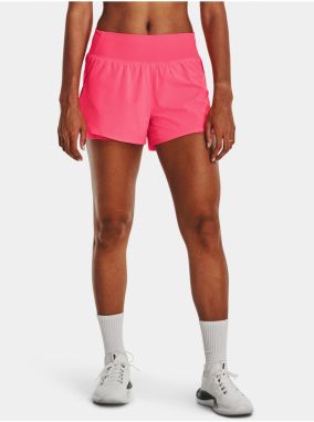 Nohavice a kraťasy pre ženy Under Armour - ružová