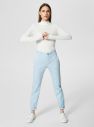 Svetlomodré chino nohavice Selected Femme Ingrid galéria