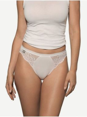 Biele dámske nohavičky Playtex Cotton Feminine Slip