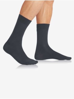 Tmavosivé pánske ponožky Bellinda GENTLE FIT SOCKS